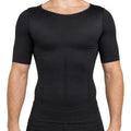 Herre Kompressionsundertrøje | 80 % Nylon & 20 % Spandex | Strækbar Baselayer Med Dyb Rund Hals Til Lag-På-Lag Brug | Vanero