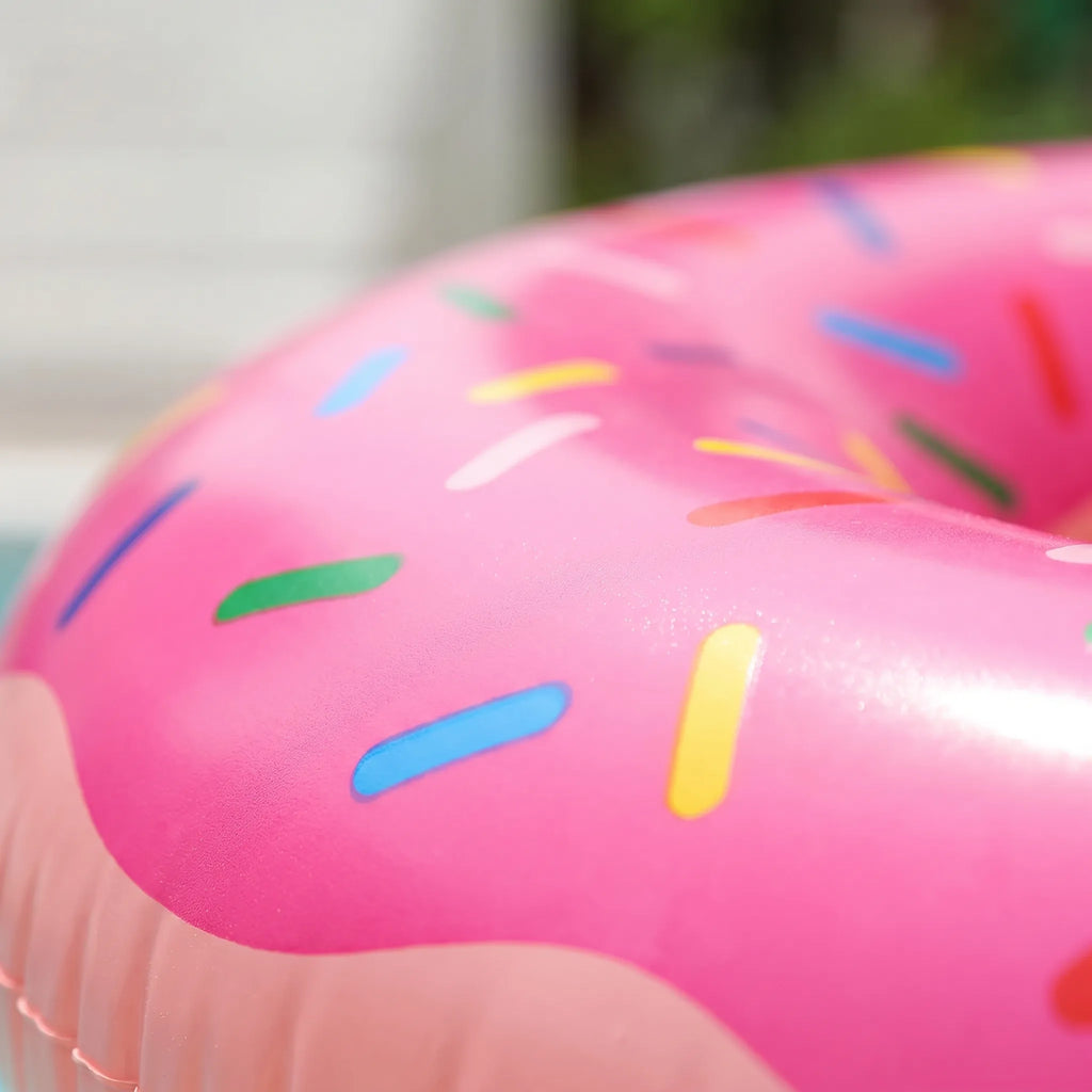 Svømmering | PVC Oppustelig Donut Svømmering Med Krymmelprint | Pool Og Strand | Vanero