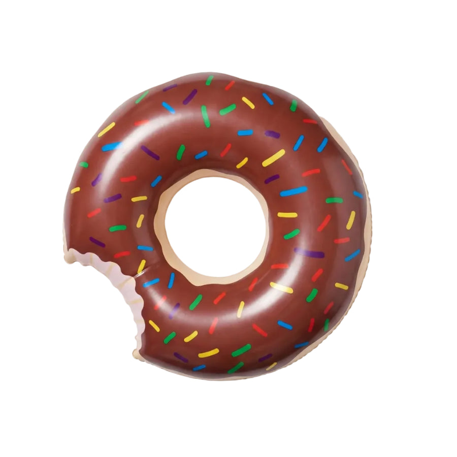 Svømmering | PVC Oppustelig Donut Svømmering Med Krymmelprint | Pool Og Strand | Vanero