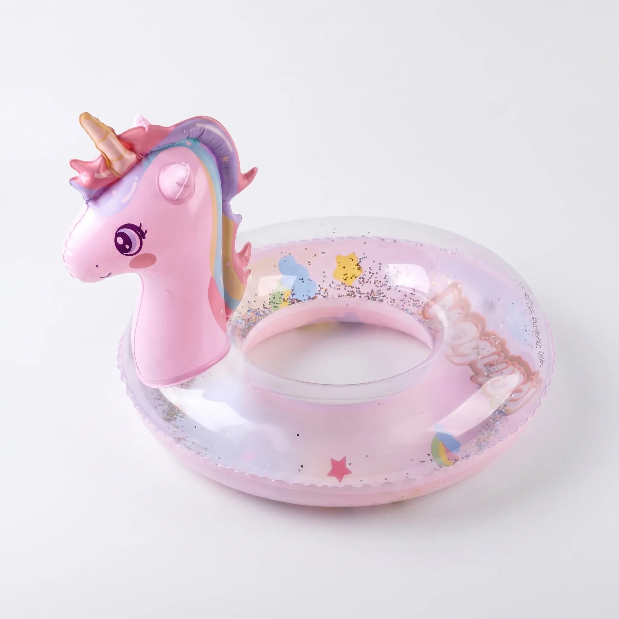 Badering | PVC Oppustelig Enhjørning Badering Til Pool Og Strand | Sommer Og Vandaktiviteter | Vanero