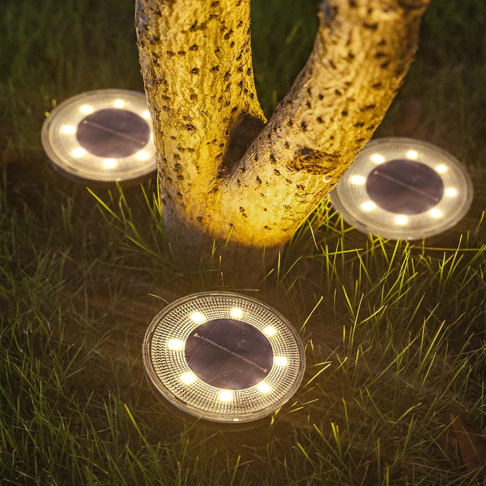 LumiGlow | Solcelle Havelamper LED Deluxe Udendørs Miljøvenlig Belysning | Vanero