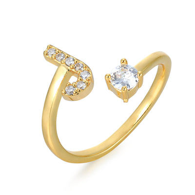 Bogstav Ring | Elegant & Unik Smykke | Vanero