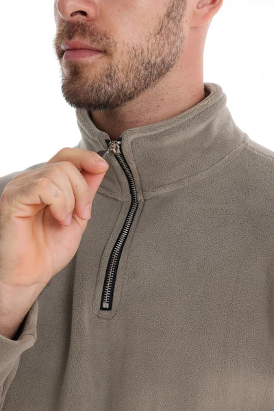 Joshua l Zip fleece trøje l Vanero