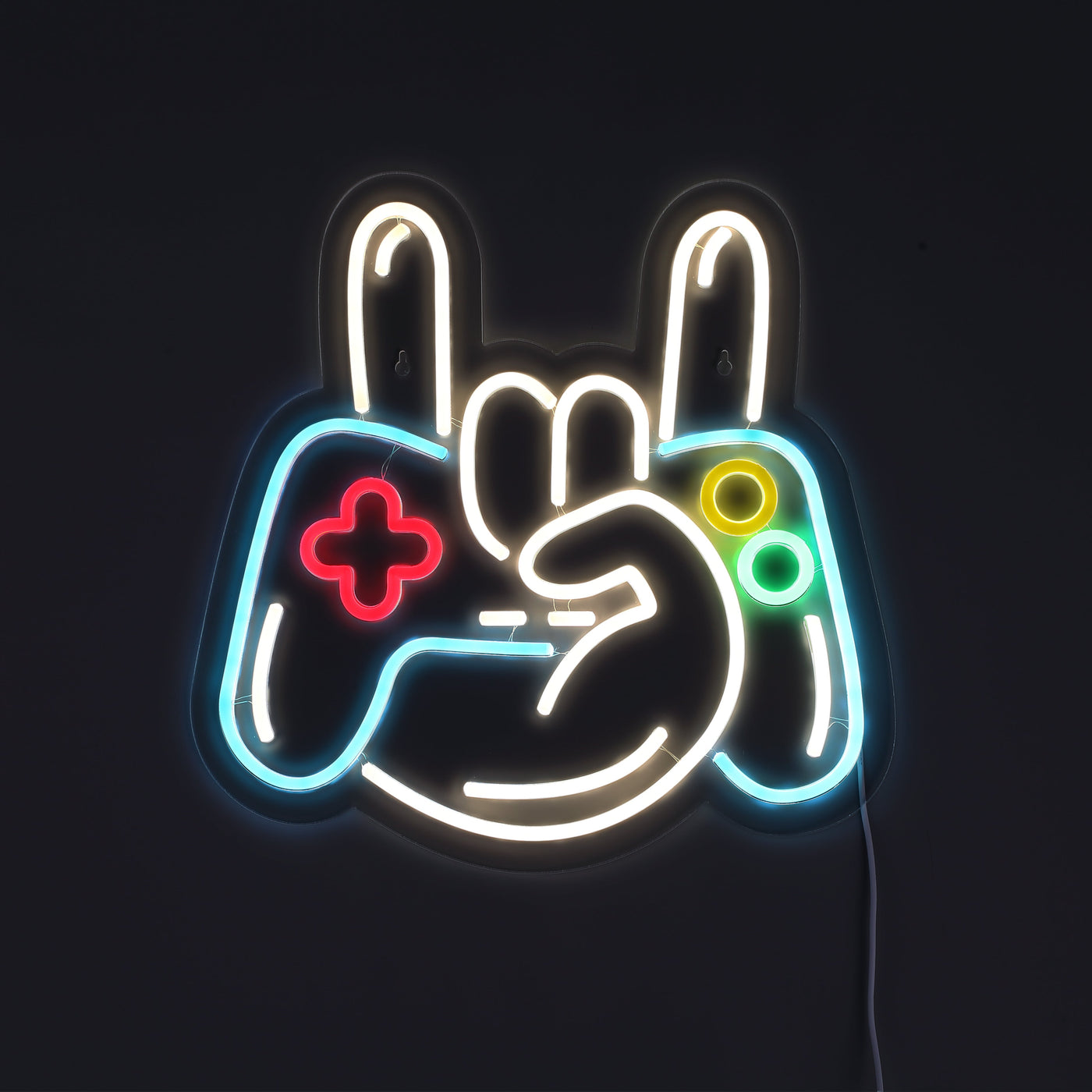 Joystick Hand Sign | Neon Væglampe | Vanero