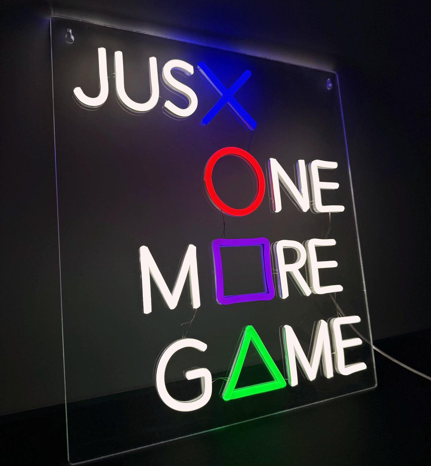 Just One More Game | Neon Væglampe | Vanero