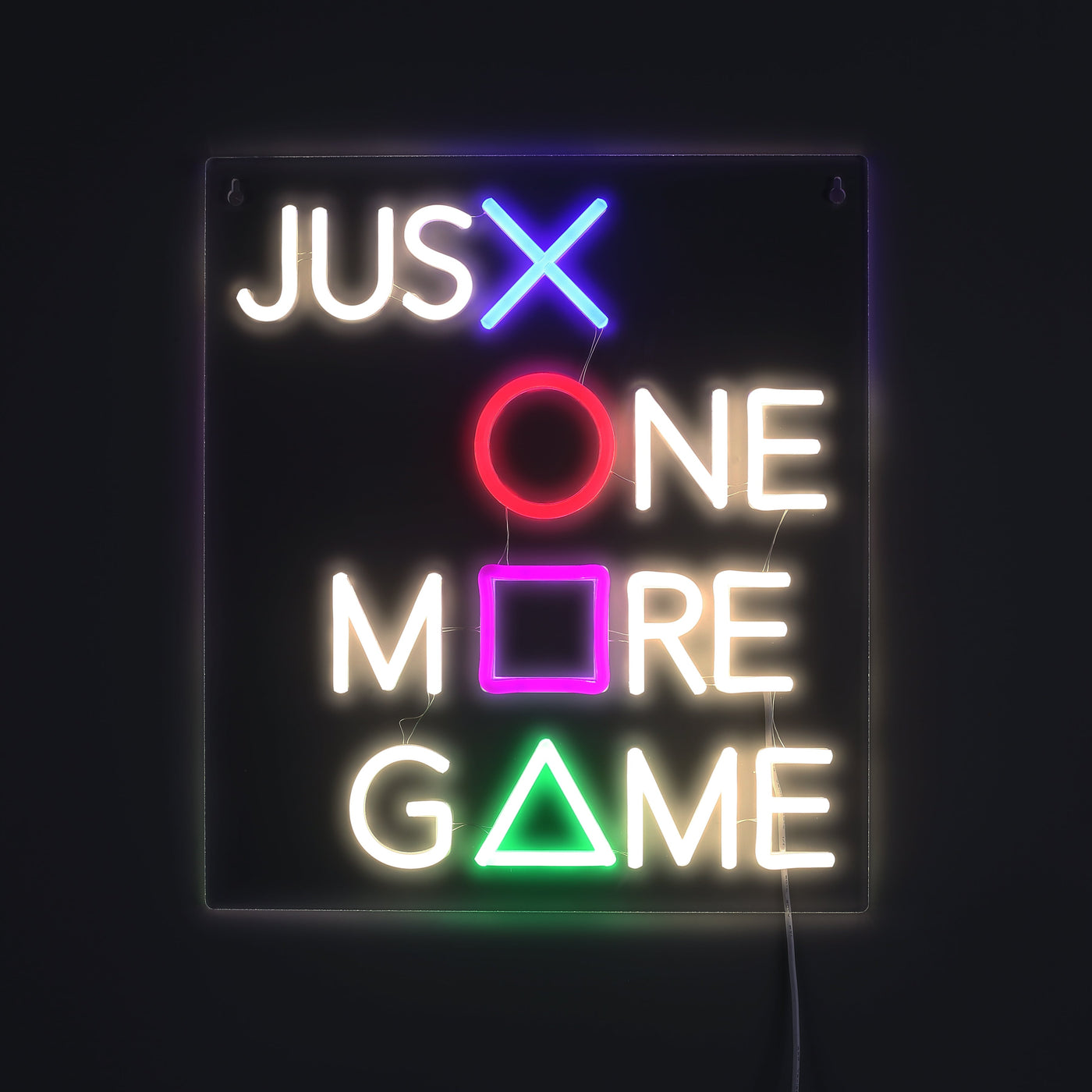 Just One More Game | Neon Væglampe | Vanero