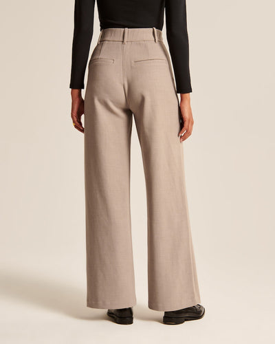 Beige Bukser | Polyester | Tidløst & Professionelt Look l Vanero