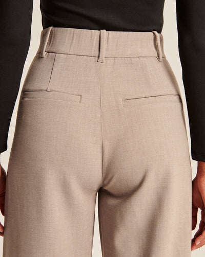 Beige Bukser | Polyester | Tidløst & Professionelt Look l Vanero