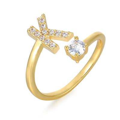 Bogstav Ring | Elegant & Unik Smykke | Vanero