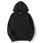 Pullover Hoodie | Justerbar Hætte & Kængurulomme | Langærmet Sweatshirt Med Ribbede Manchetter Til Hverdag & Fritid | Vanero