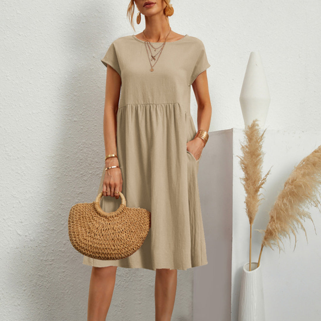 Sommer Casual Loose Dress | Åndbar & Komfortabel | Vanero