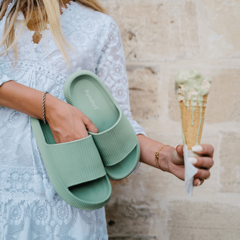 Badesandal | Ergonomisk Sål | Struktureret Rem l Vanero