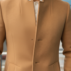 Herre Jakke i Uldblanding | Slim Fit & Klassisk Konstruktion | Yderlag Til Business & Casual Efterårs- og Vinterbrug | Vanero