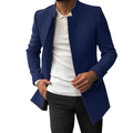 Herre Jakke i Uldblanding | Slim Fit & Klassisk Konstruktion | Yderlag Til Business & Casual Efterårs- og Vinterbrug | Vanero