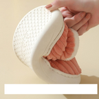 WarmSlipper Fleece & Tekstilfor | Regular Fit Hjemmesko | Skridsikker Gummisål til Indendørs Brug & Afslapning | Vanero