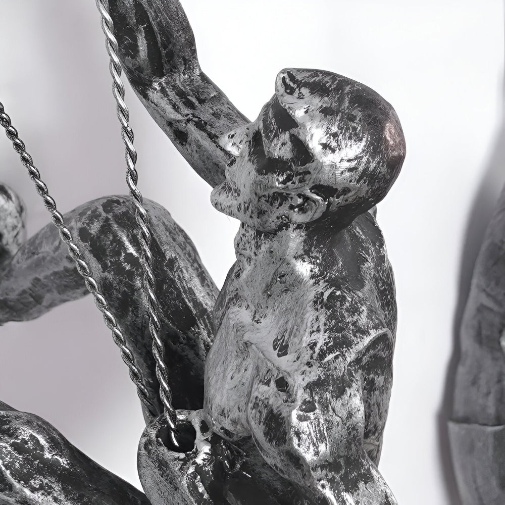 Kreatives Wandkunst Set | Kletternder Mann Dekor Ornament für Einzigartige Wohnästhetik | Vanero
