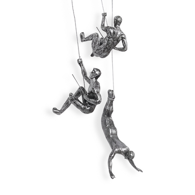 Kreatives Wandkunst Set | Kletternder Mann Dekor Ornament für Einzigartige Wohnästhetik | Vanero
