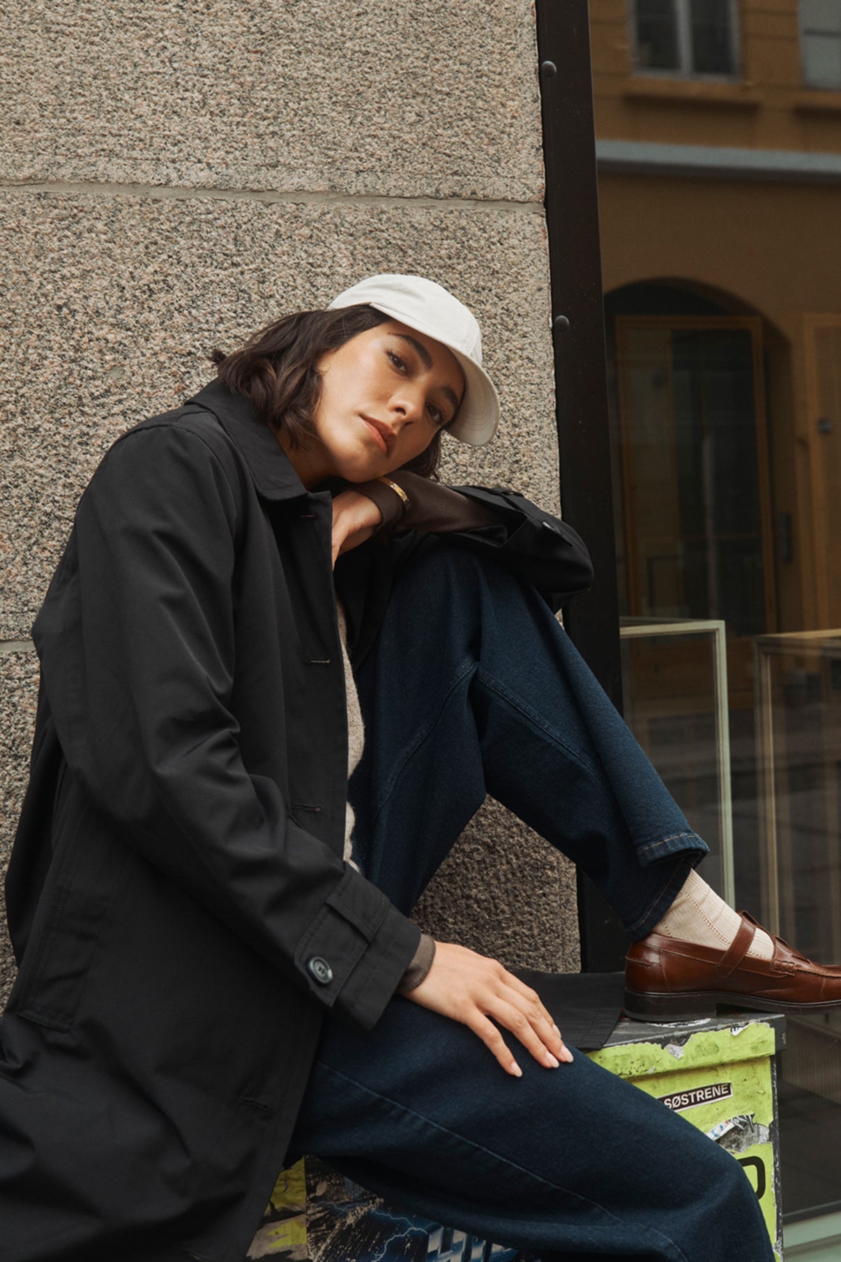 Vakker | Oversized Trench Coat Ibi | Vanero