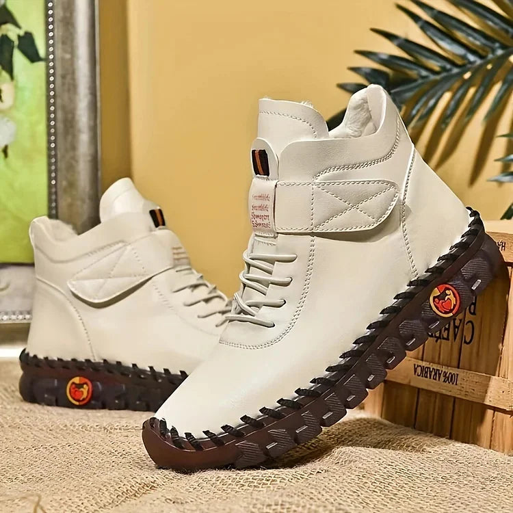 Viglo l Håndlavede Lædersneaker Støvler med Ultimativ Komfort l Vanero