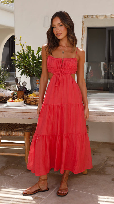 Ada l Elegant midi kjole l Vanero