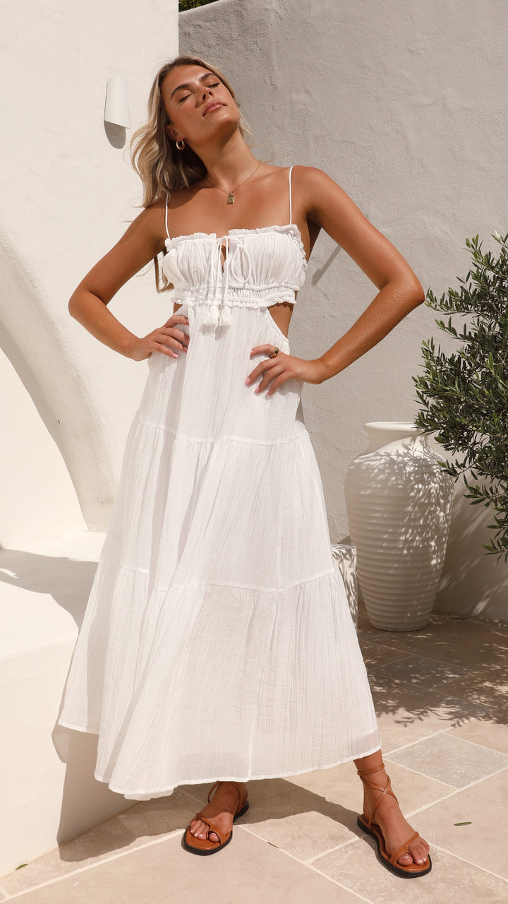 Ada l Elegant midi kjole l Vanero