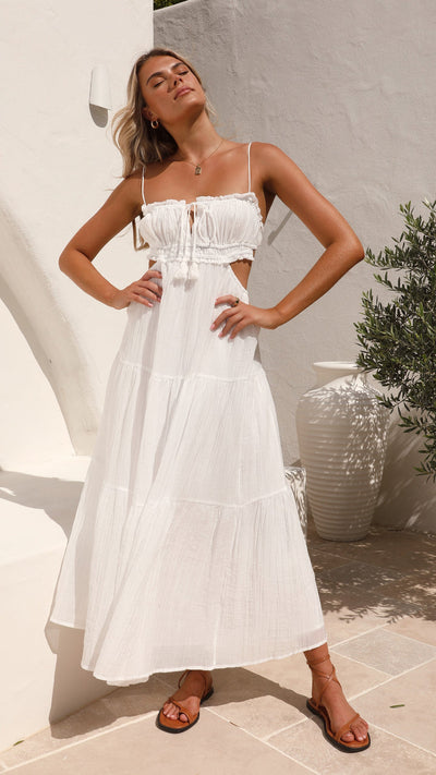 Ada l Elegant midi kjole l Vanero