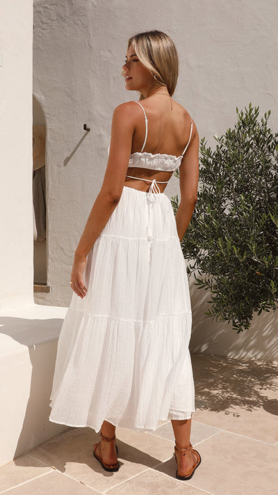 Ada l Elegant midi kjole l Vanero