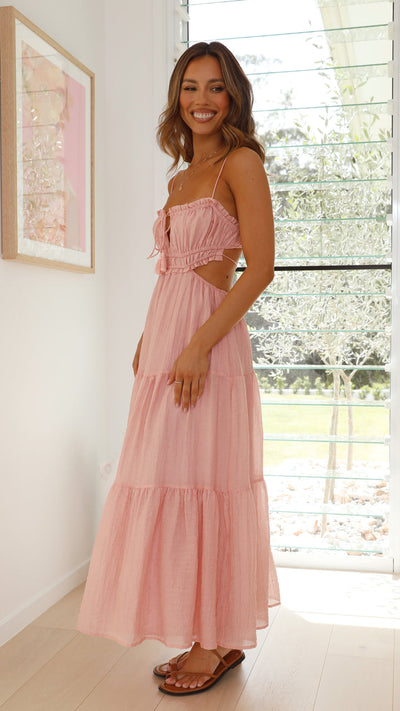 Ada l Elegant midi kjole l Vanero