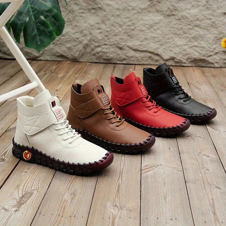 Viglo l Håndlavede Lædersneaker Støvler med Ultimativ Komfort l Vanero