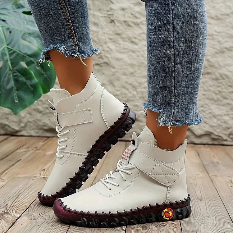Viglo l Håndlavede Lædersneaker Støvler med Ultimativ Komfort l Vanero