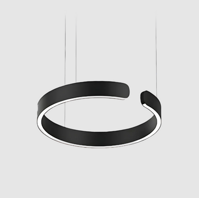 LumaVerse | Elegant Justerbar Loftslampe Hvid Sort | Vanero