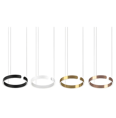 LumaVerse | Elegant Justerbar Loftslampe Hvid Sort | Vanero