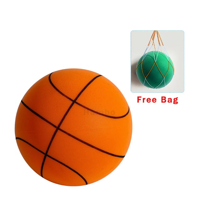MuteBasketball | Revolutionerende Lydløs Bold Orange | Vanero