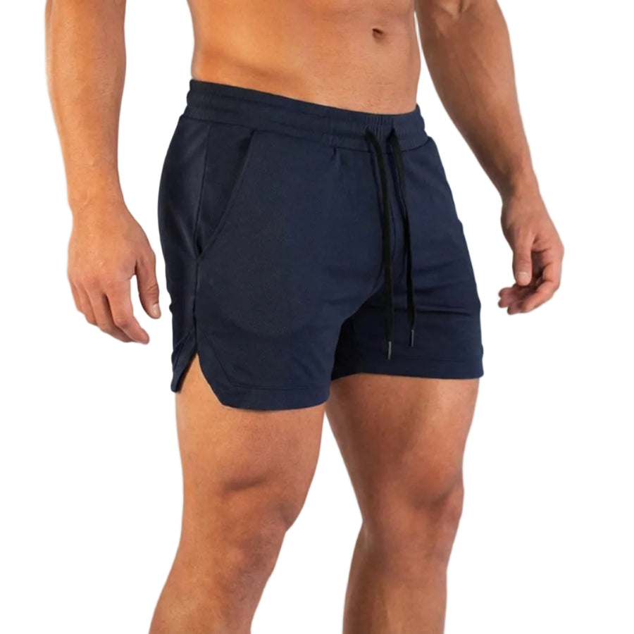 Herre Træningsshorts | Letvægts Shorts Med Snøre Og Sidelommer | Sport Og Hverdagsbrug | Vanero