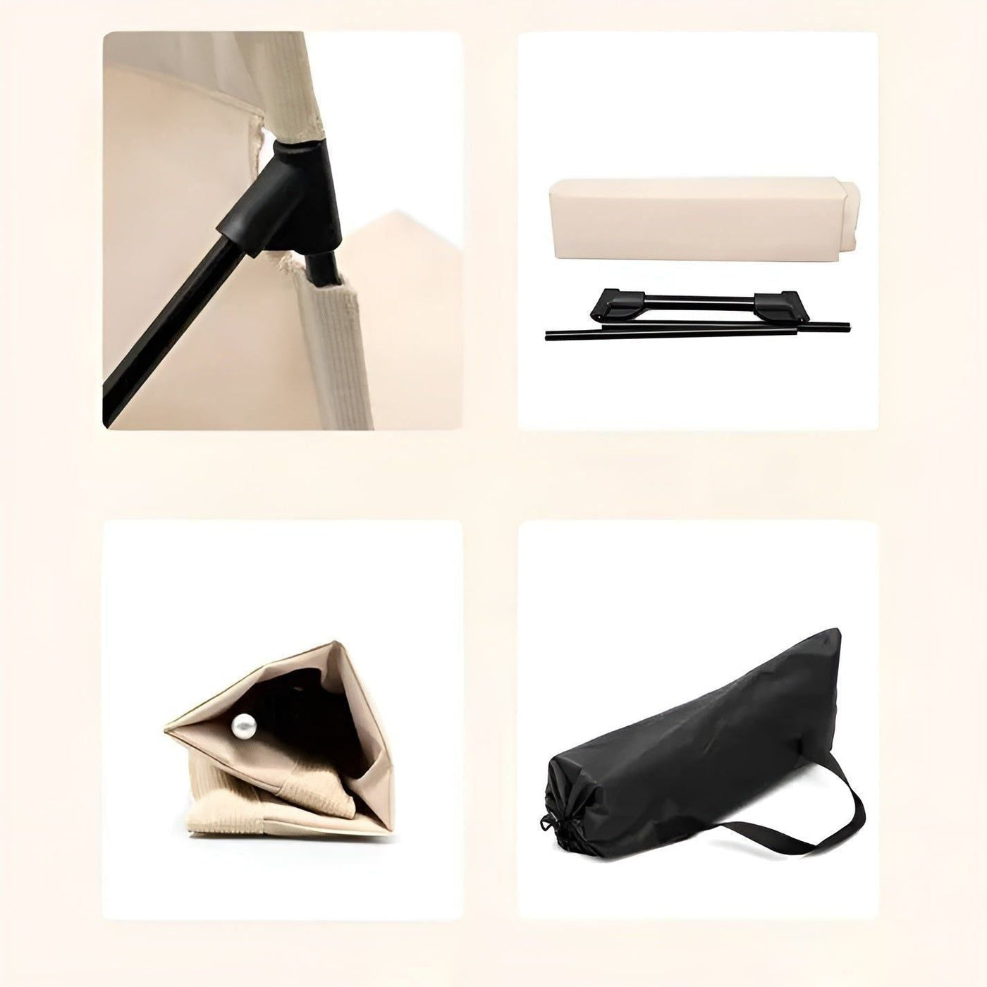 CampRelax Sammenklappelig Udendørsstol | Letvægts Siddepladser | Vanero