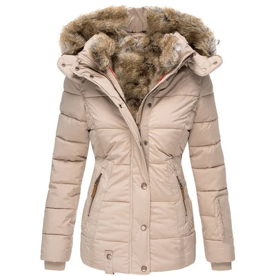 Aisa | Lang vinterfrakke Dame Regular Fit - Sort | Vanero