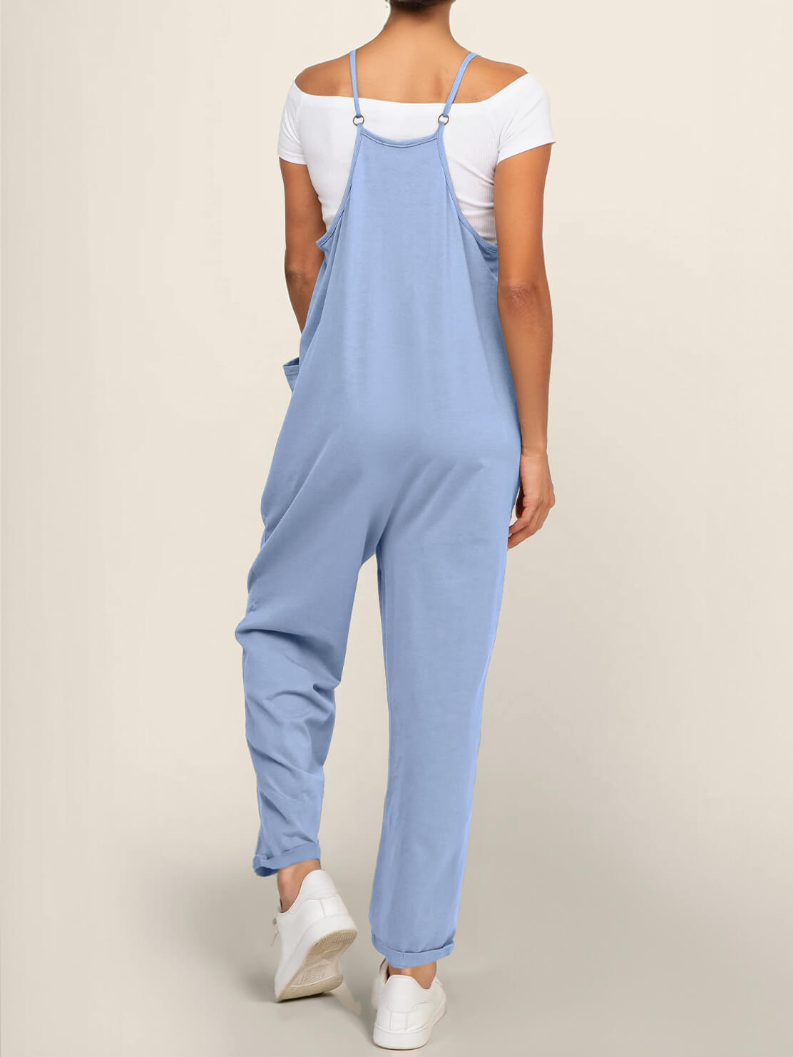 Jumpsuit med Elastisk Talje | Afslappet Pasform i Let Konstruktion | Hverdagsbrug & Fritid | Vanero