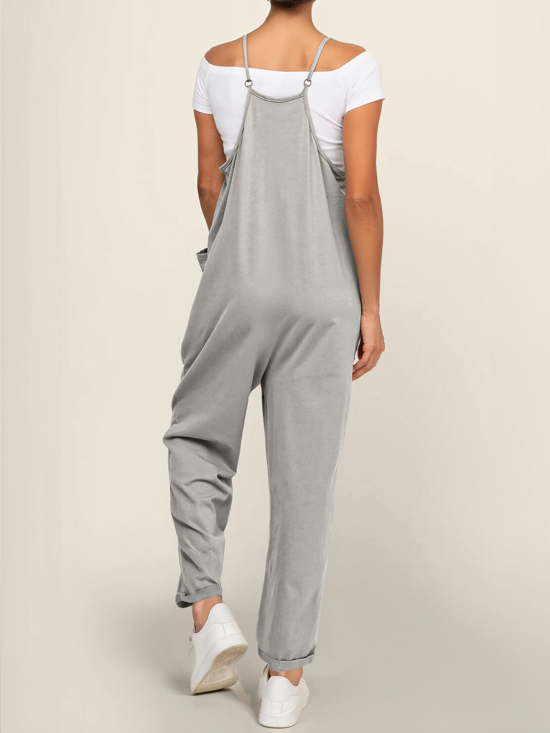 Jumpsuit med Elastisk Talje | Afslappet Pasform i Let Konstruktion | Hverdagsbrug & Fritid | Vanero