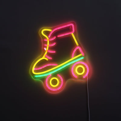 Roller Skates | Neon Væglampe | Vanero