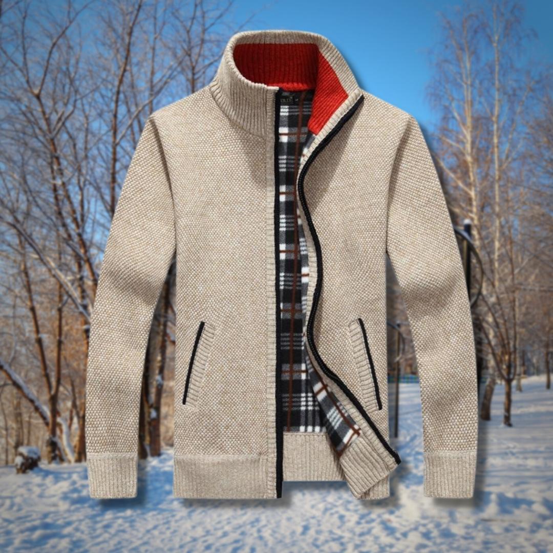 Logan Cardigan l Super tyk fleece Cardigan l Vanero