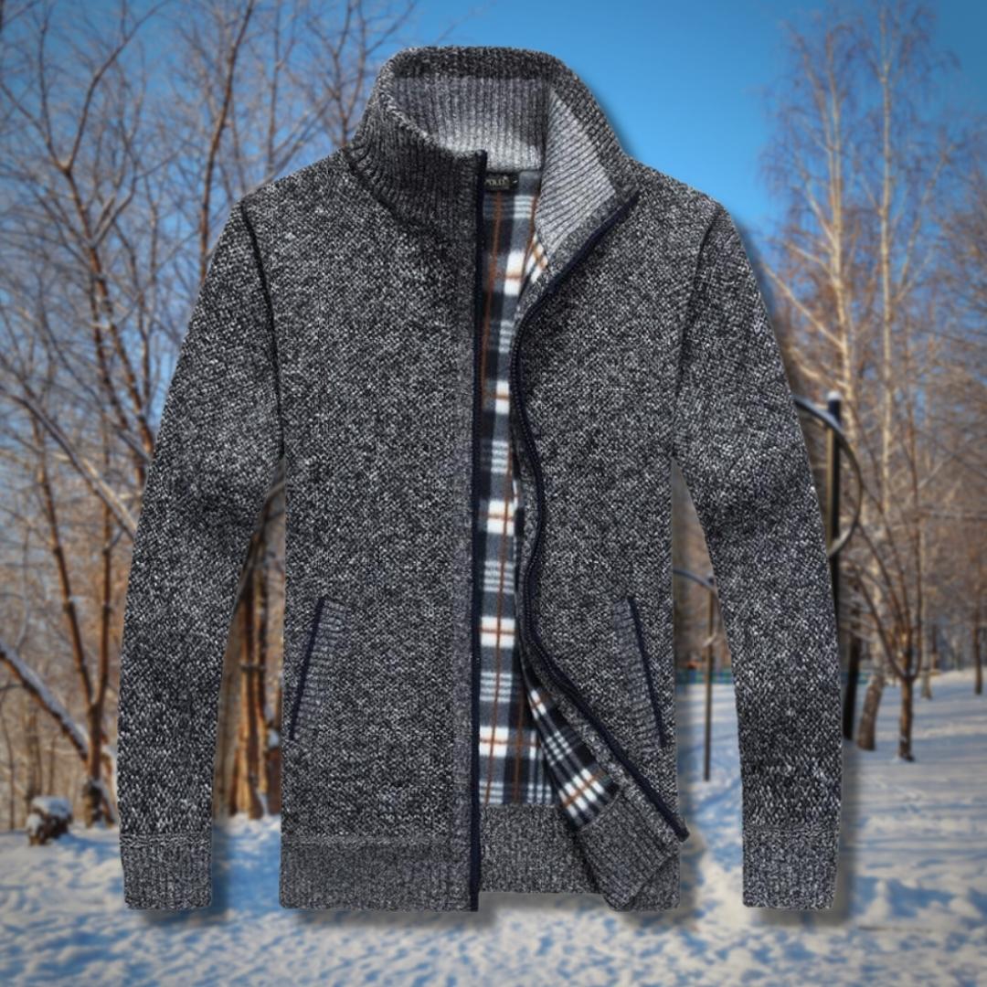 Logan Cardigan l Super tyk fleece Cardigan l Vanero