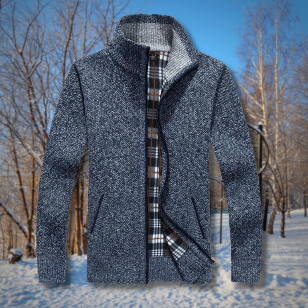 Logan Cardigan l Super tyk fleece Cardigan l Vanero