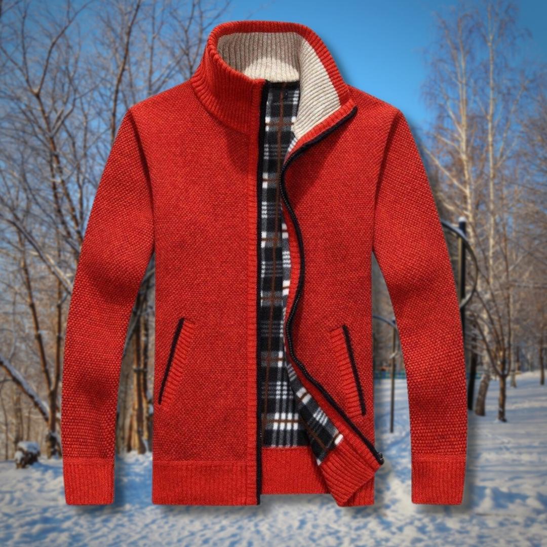 Logan Cardigan l Super tyk fleece Cardigan l Vanero