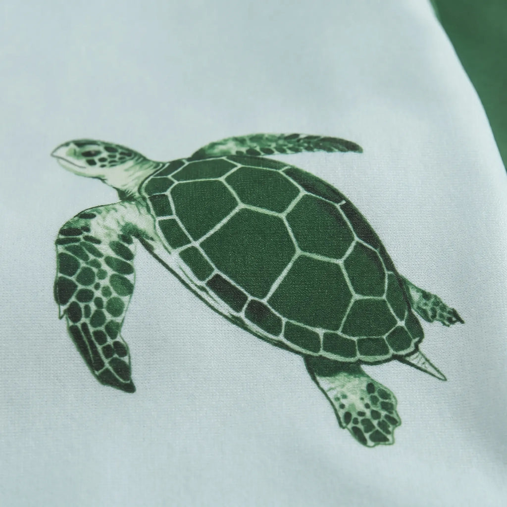 Børne Badetøjssæt | Polyester Og Elastan Rash Guard Med Lange Ærmer | Strand Og Pool | Vanero