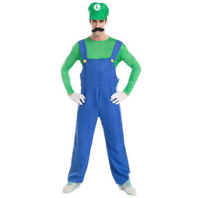 RetroFun | Grøn Vss-Cosplay-Kostume Med Hat & Handsker | Vanero