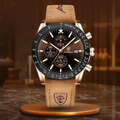 Herreur Quartz Urværk | Chronograph Urskive & Datovisning | Hverdagsbrug & Businessbeklædning | Vanero