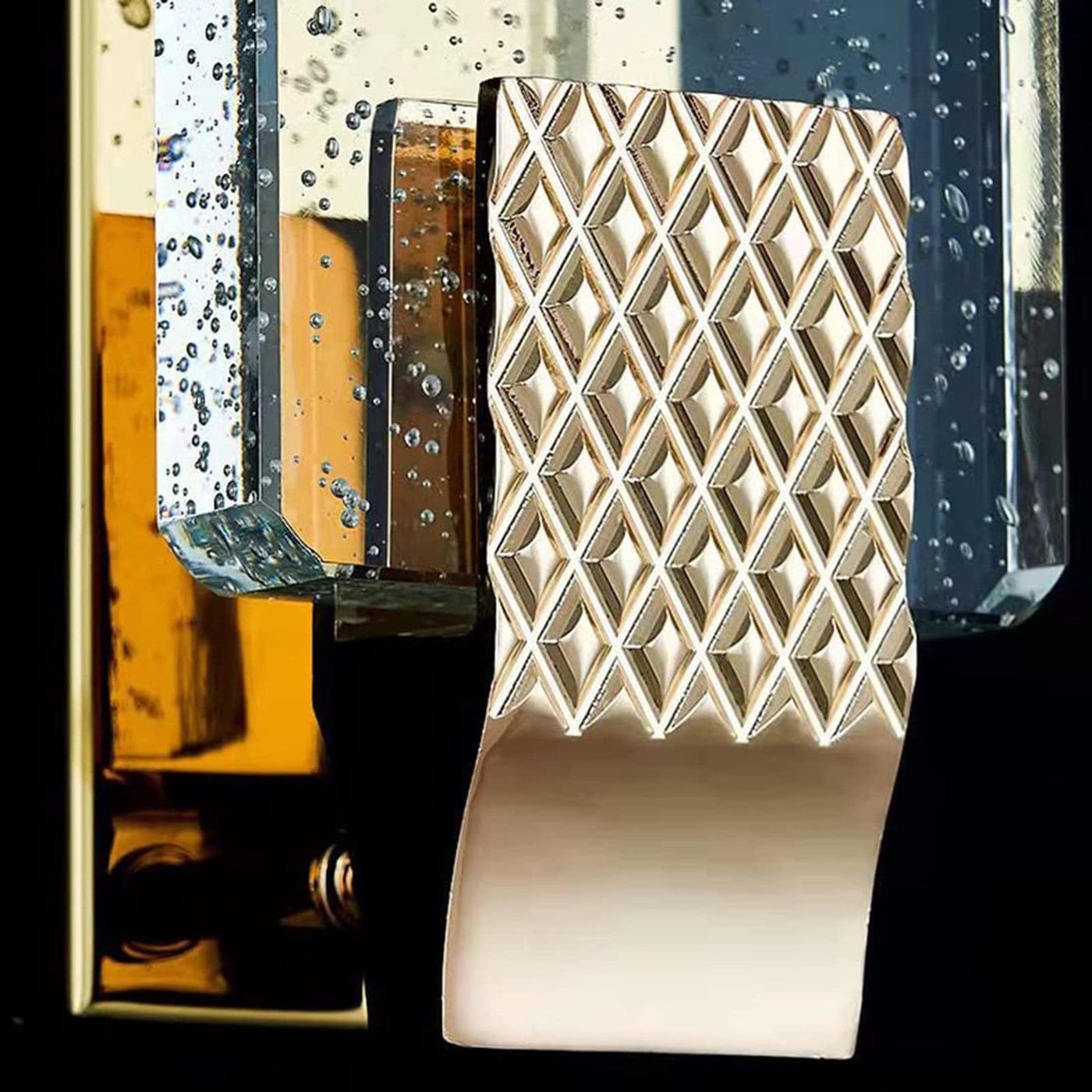 LuxeLine | Dæmpbar Krystal Væglampe | Vanero