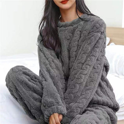 Amelie | Blødt fleece-pyjamassæt for ultimativ søvnkomfort | Vanero