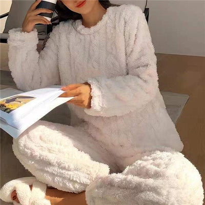 Amelie | Blødt fleece-pyjamassæt for ultimativ søvnkomfort | Vanero