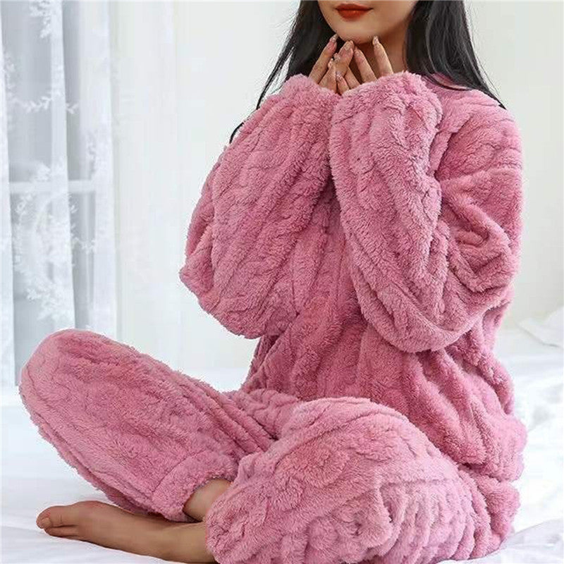 Amelie | Blødt fleece-pyjamassæt for ultimativ søvnkomfort | Vanero